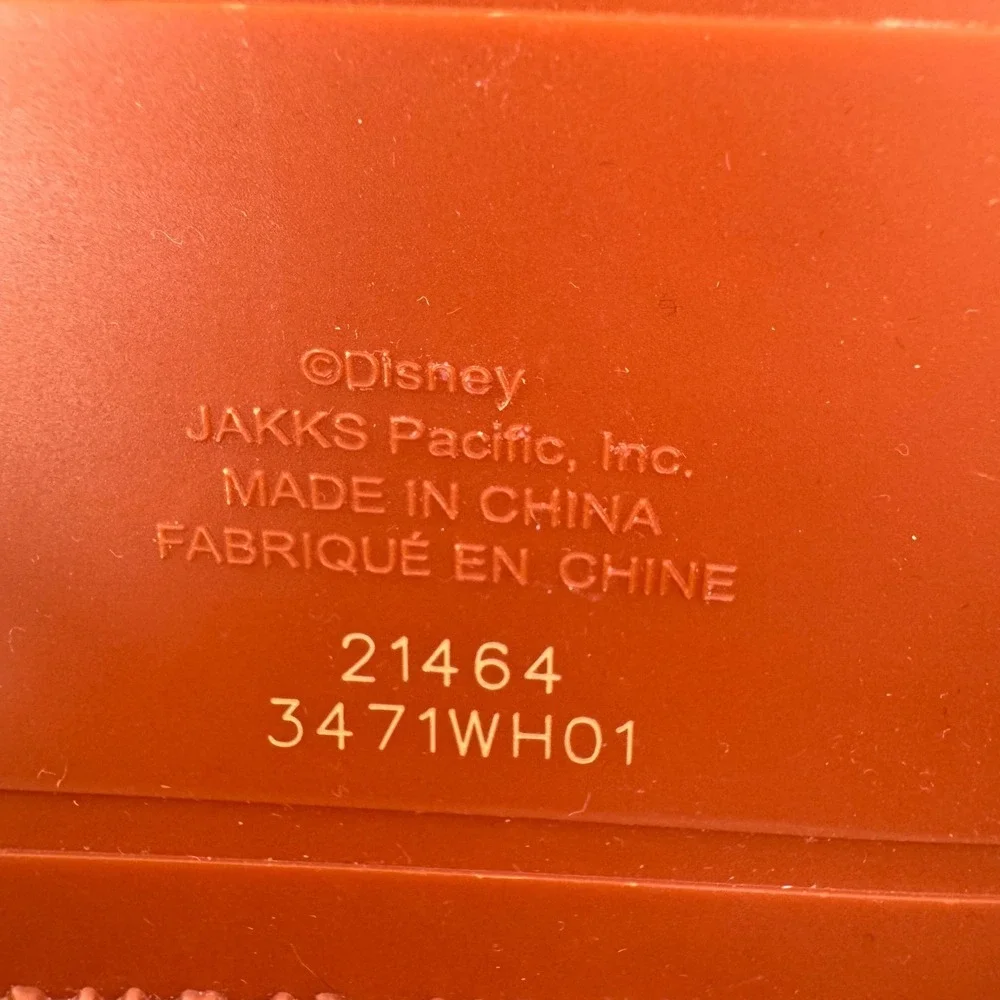 Disney Raya & the Last Dragon Embossed Toy Crossbody Bag Purse Orange Red